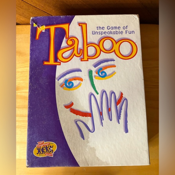 get together games Other - Taboo Board Game Hasbro Adult Party Game Complete with Buzzer